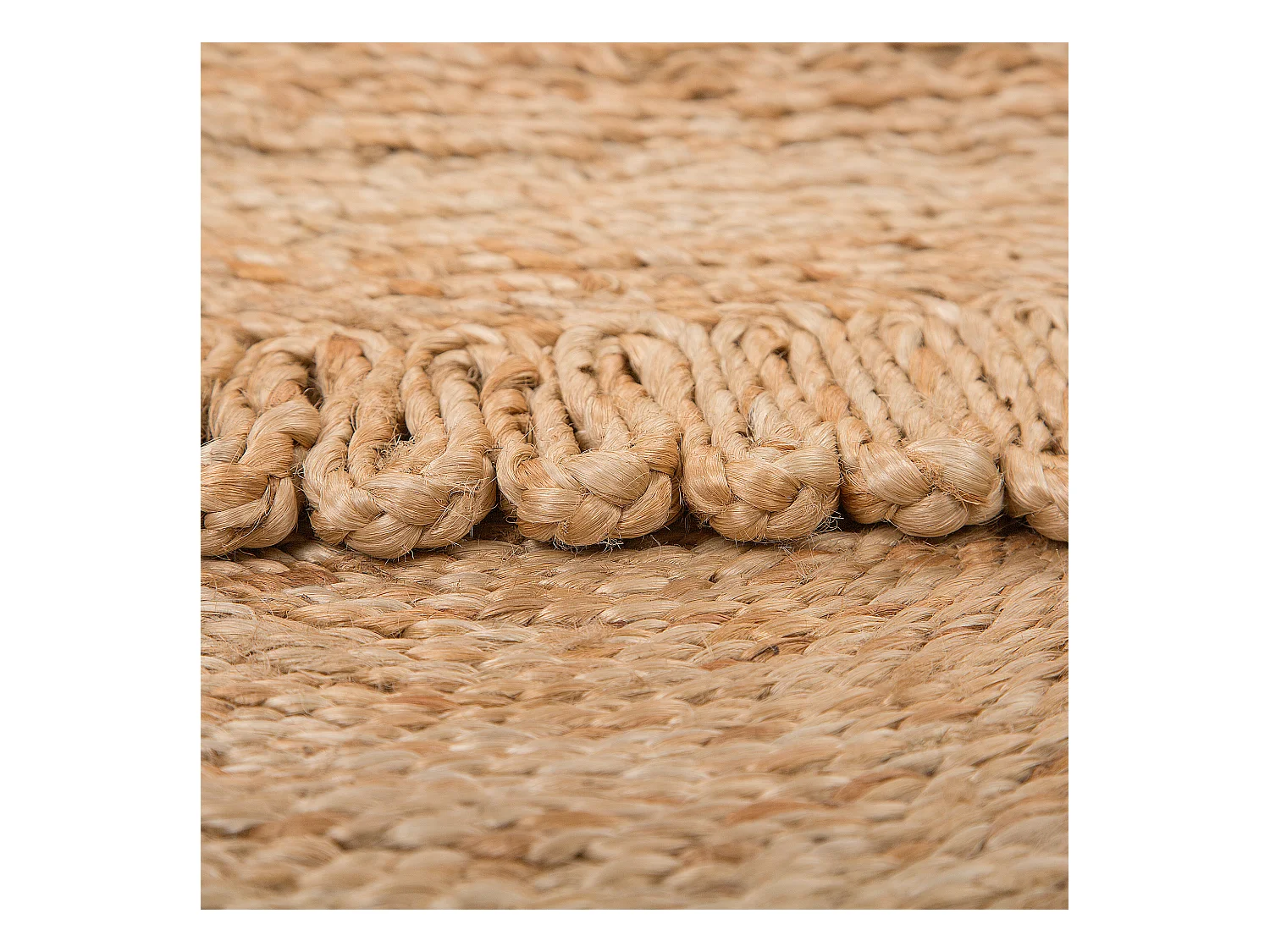 Alfombra ERENCE ø 140 cm Beige