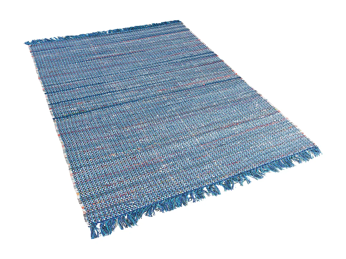 Tapis BESNI Bleu 140 x 200 cm Coton