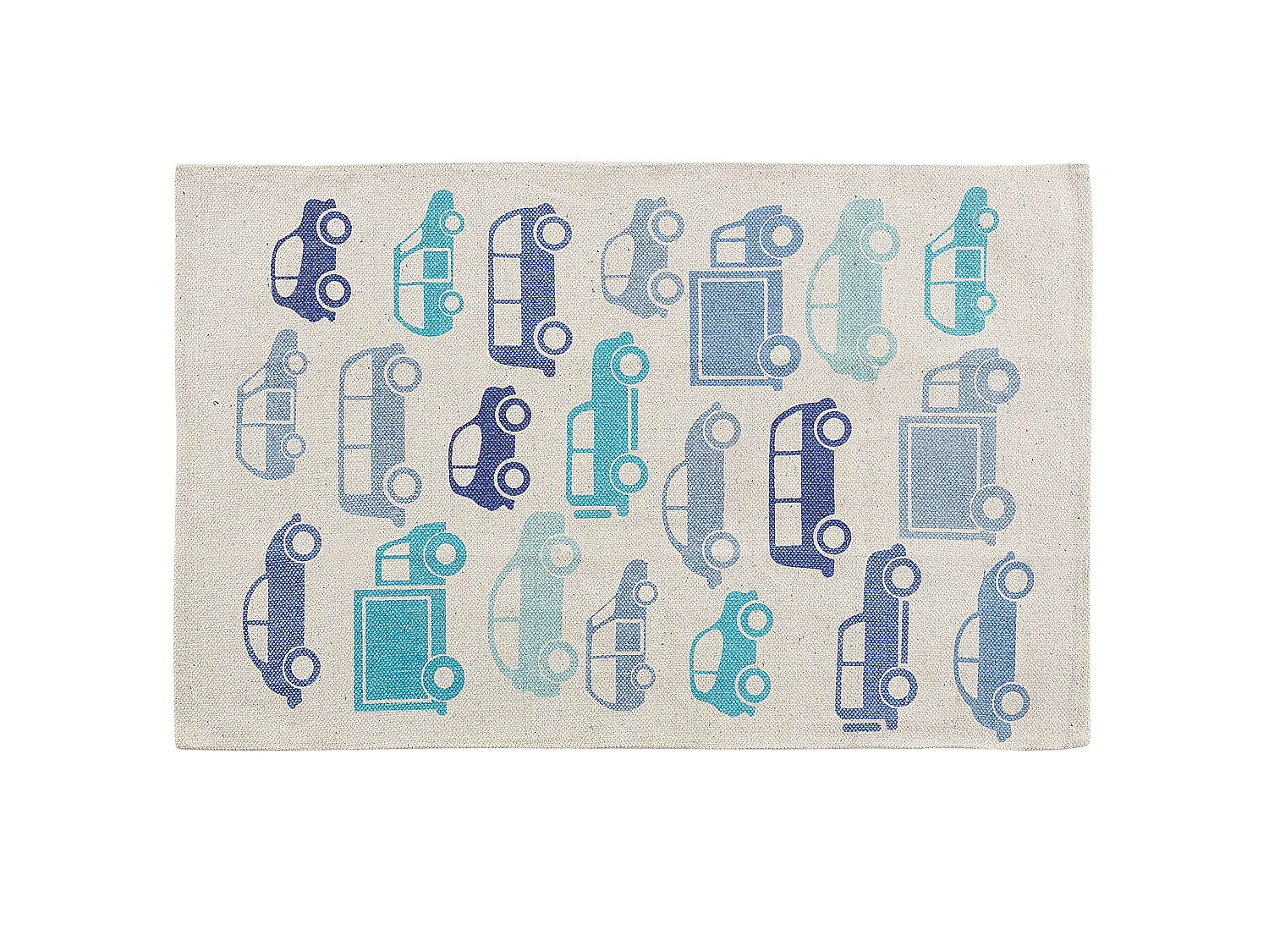 Tapete para crianças azul 60 x 90 cm MADURAJ