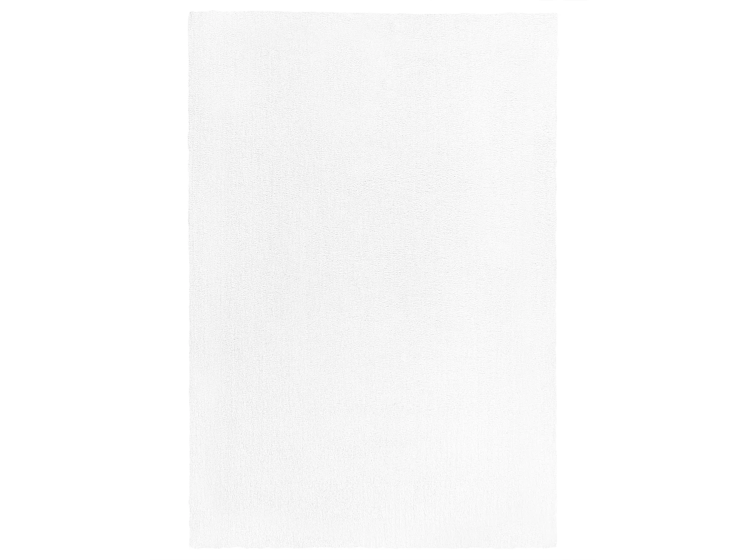 Teppich weiss 140 x 200 cm Shaggy DEMRE
