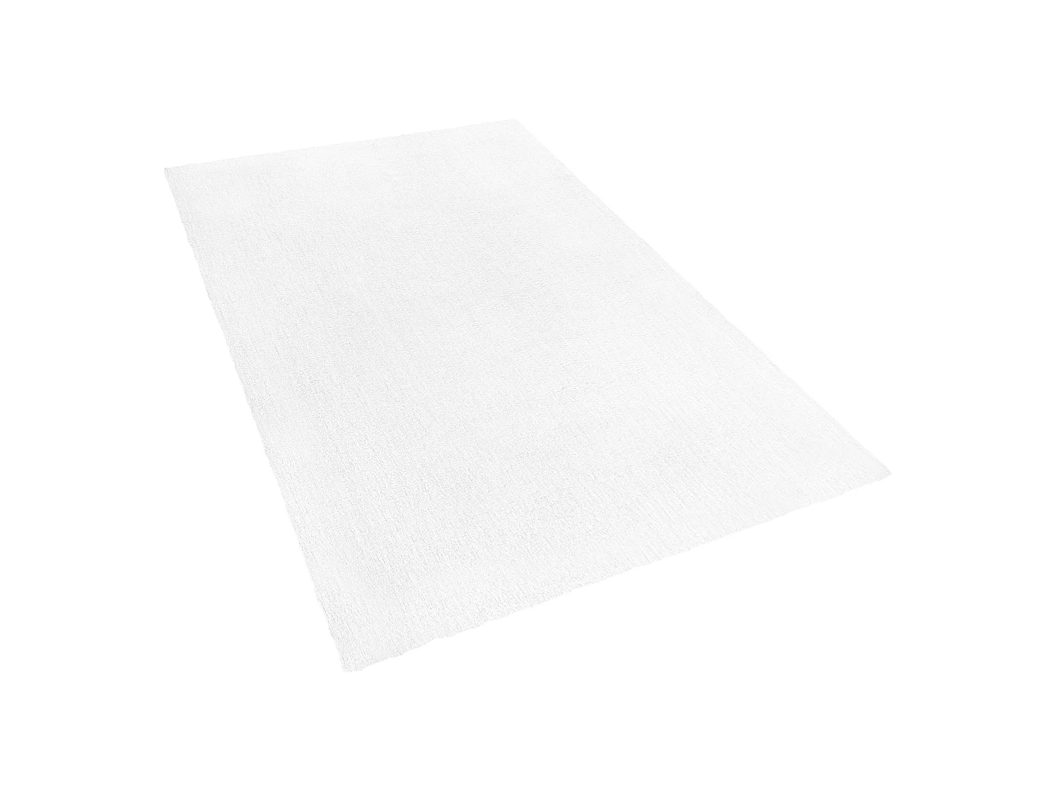Teppich weiss 140 x 200 cm Shaggy DEMRE