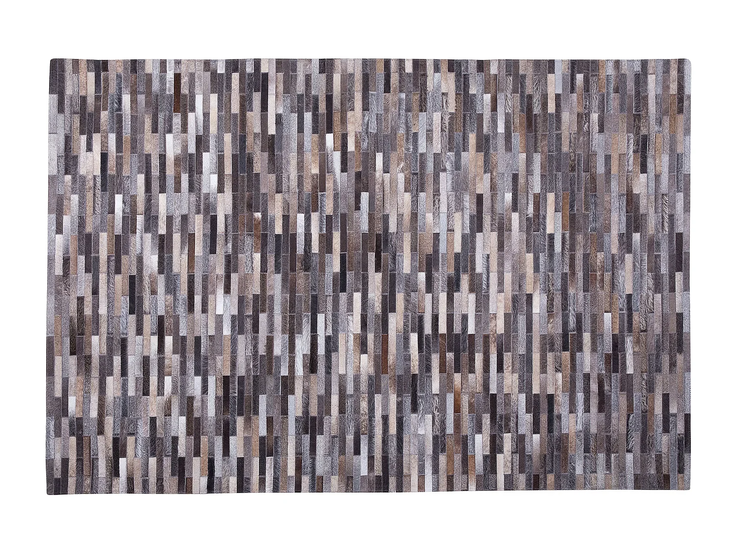 Tapis AHILLI Marron 140 x 200 cm Cuir