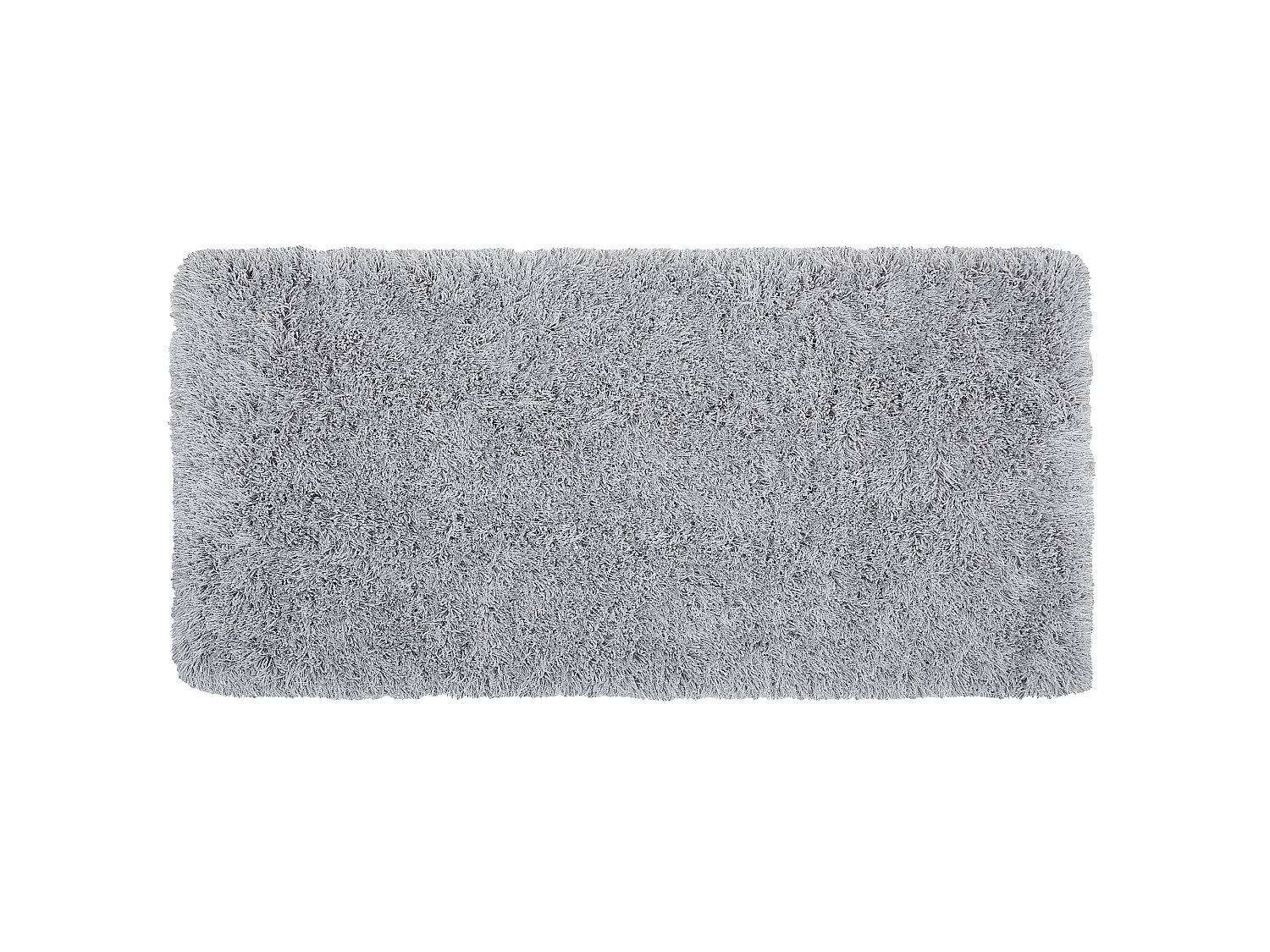 Tapis à poils longs CIDE Gris clair 80 x 150 cm