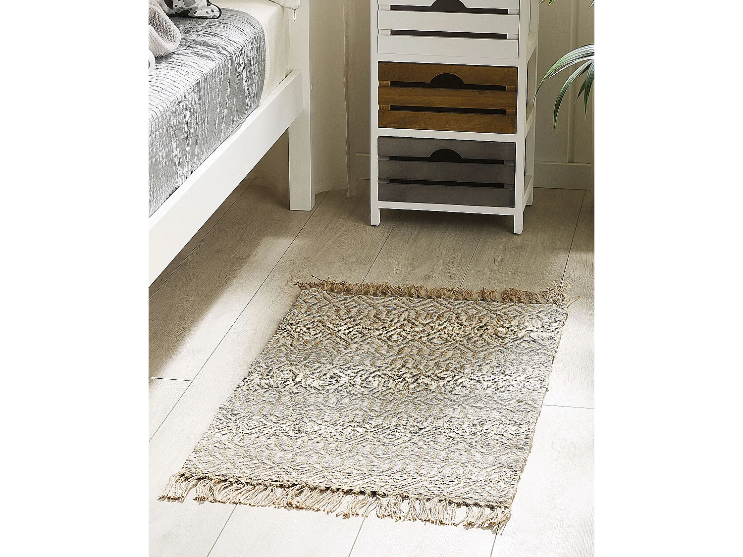 Tapis POZANTI Beige 50 x 80 cm Jute