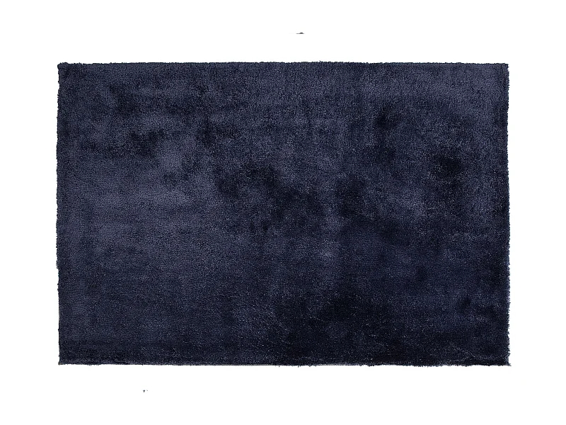 Teppich dunkelbau 160 x 230 cm Shaggy EVREN