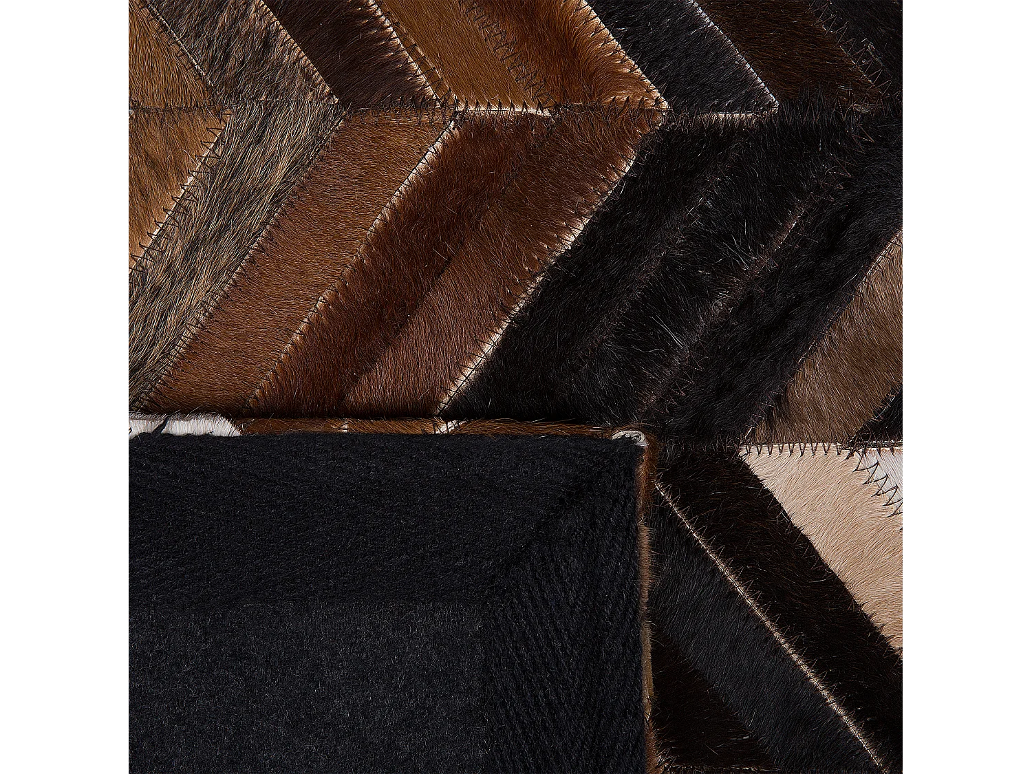 Tapete BALAT 160 x 230 cm Pele Castanho