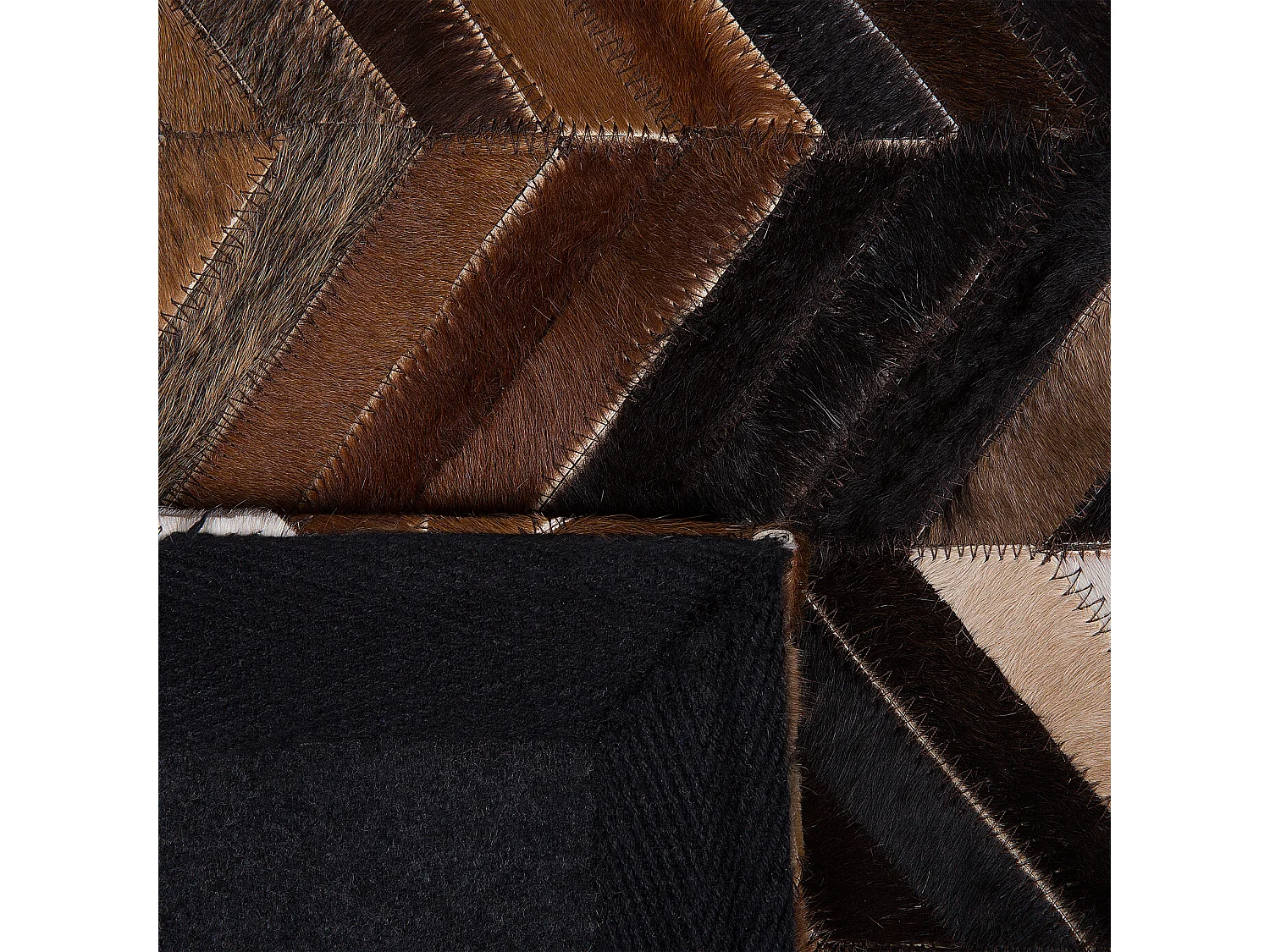 Tapis BALAT Marron 160 x 230 cm Cuir