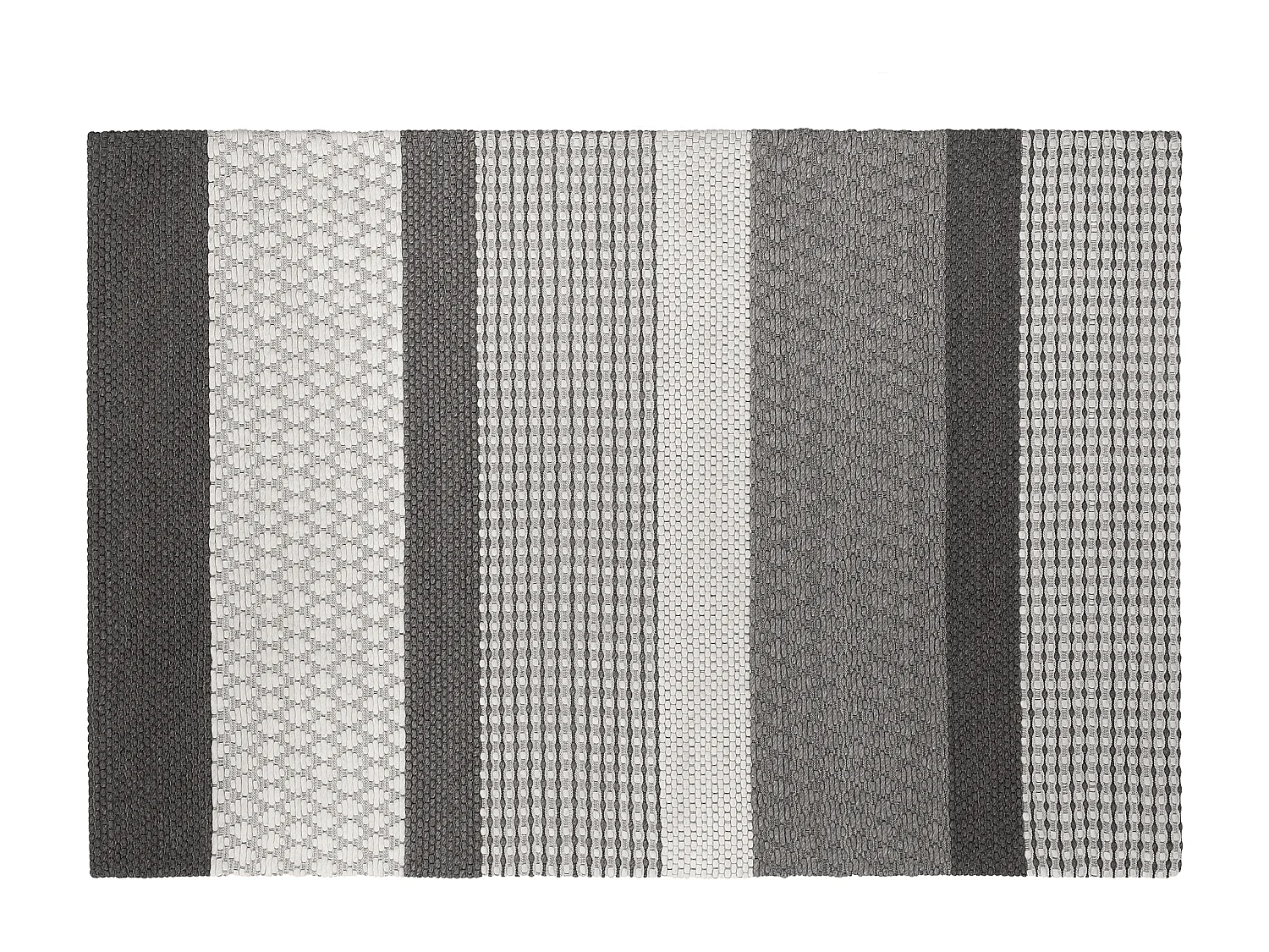 Tapis AKKAYA Gris 140 x 200 cm Laine
