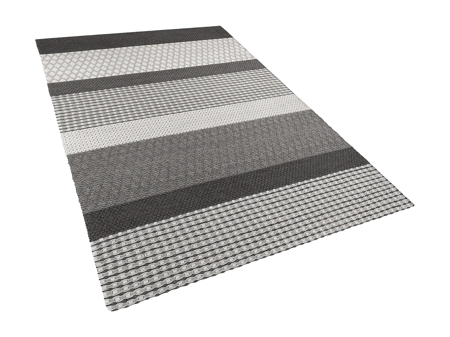 Tapis AKKAYA Gris 140 x 200 cm Laine