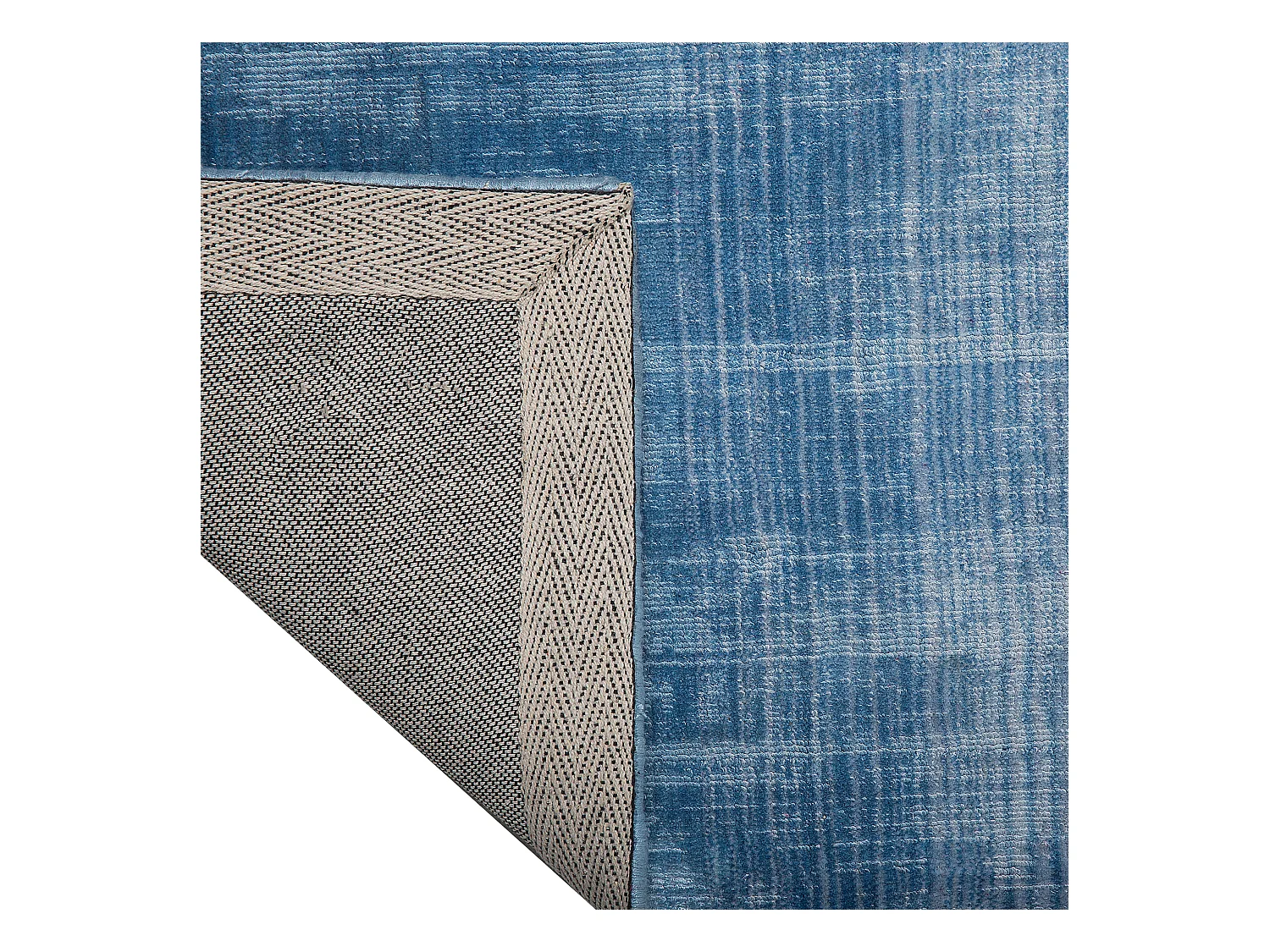 Tapis ERCIS Bleu 140 x 200 cm Soie artificielle