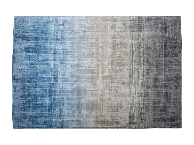 Tapis ERCIS Bleu 140 x 200 cm Soie artificielle