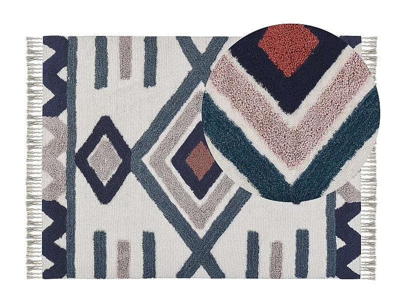 Tapis KOZLU Multicolore 160 x 230 cm Coton