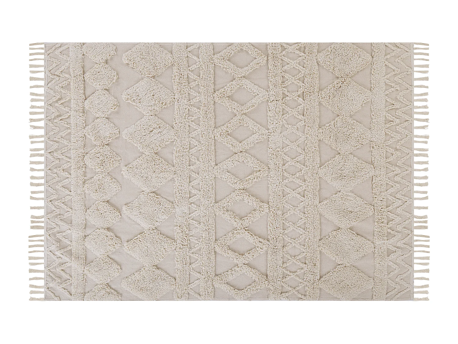 Tapis DIDIM Beige 160 x 230 cm Coton