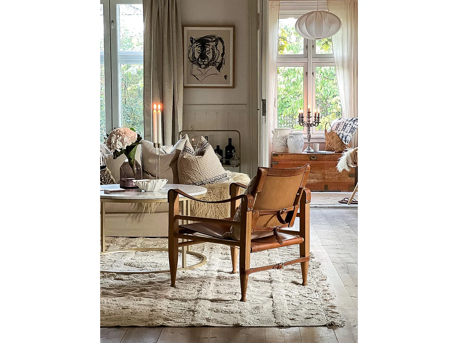 Tapis en Coton Beige 160 x 230 cm DIDIM