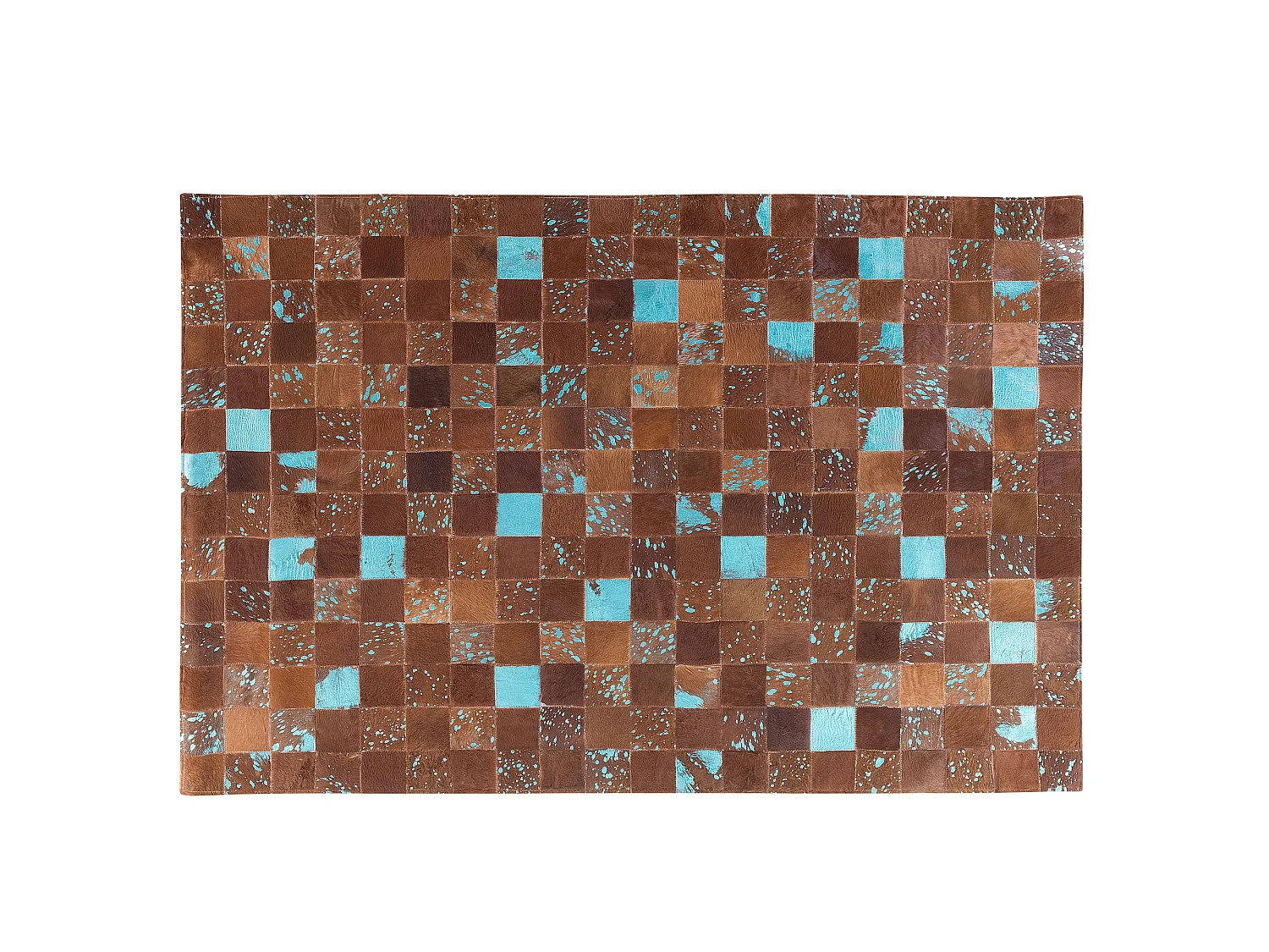 Tapete ALIAGA 140 x 200 cm Pele Castanho