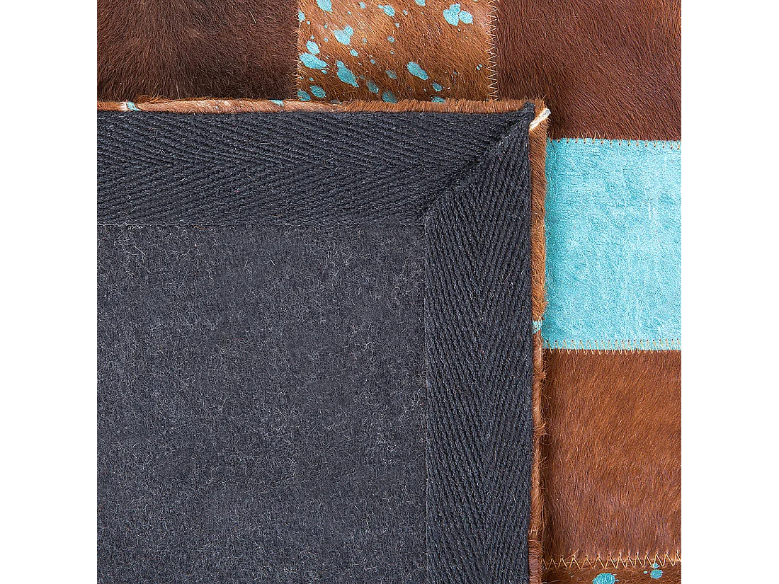 Tapete ALIAGA 140 x 200 cm Pele Castanho