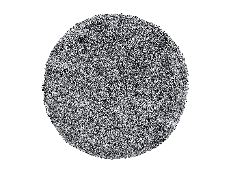 Tappeto shaggy rotondo sale e pepe ⌀ 140 cm CIDE