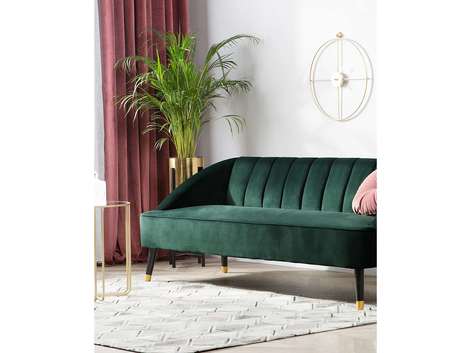 Tapis AGACLI Gris 140 x 200 cm Cuir