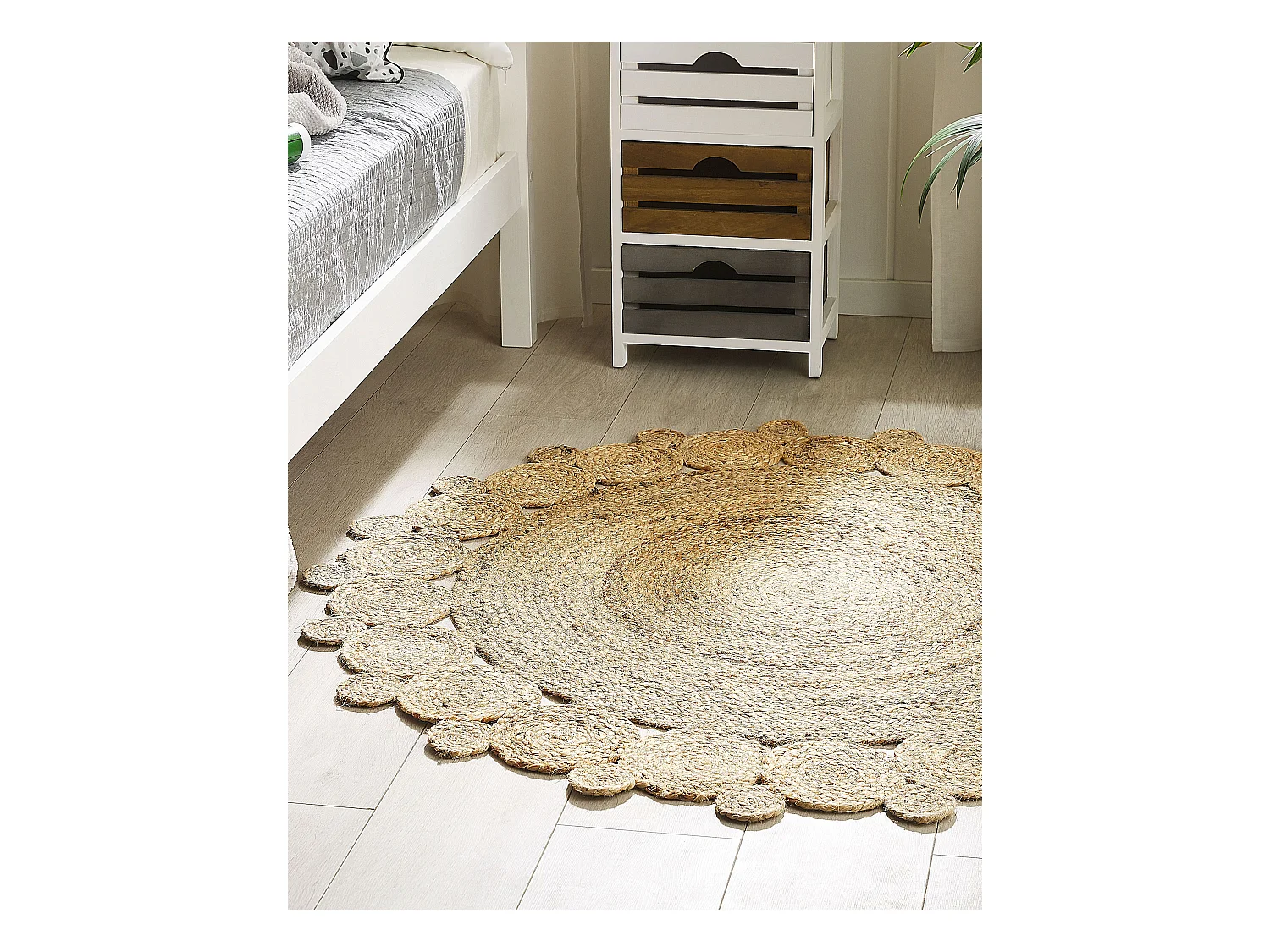 Tapis GOLGEN Beige ø 120 cm Jute