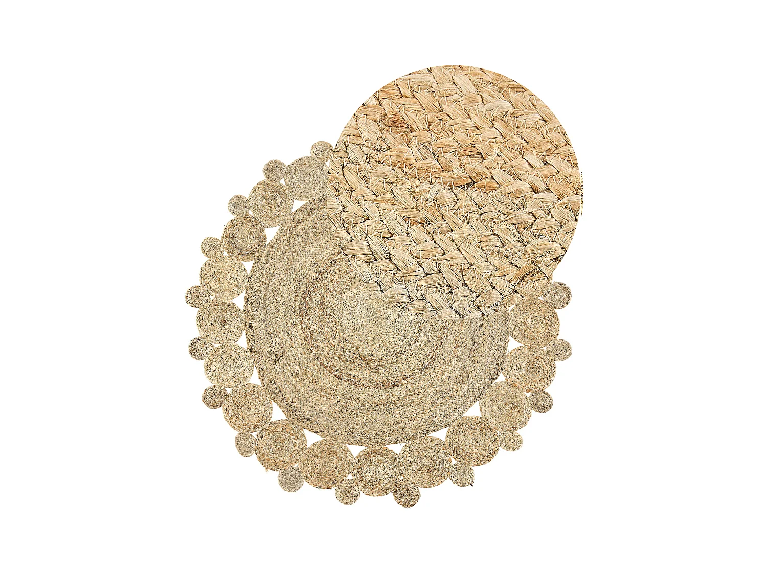 Tapis GOLGEN Beige ø 120 cm Jute