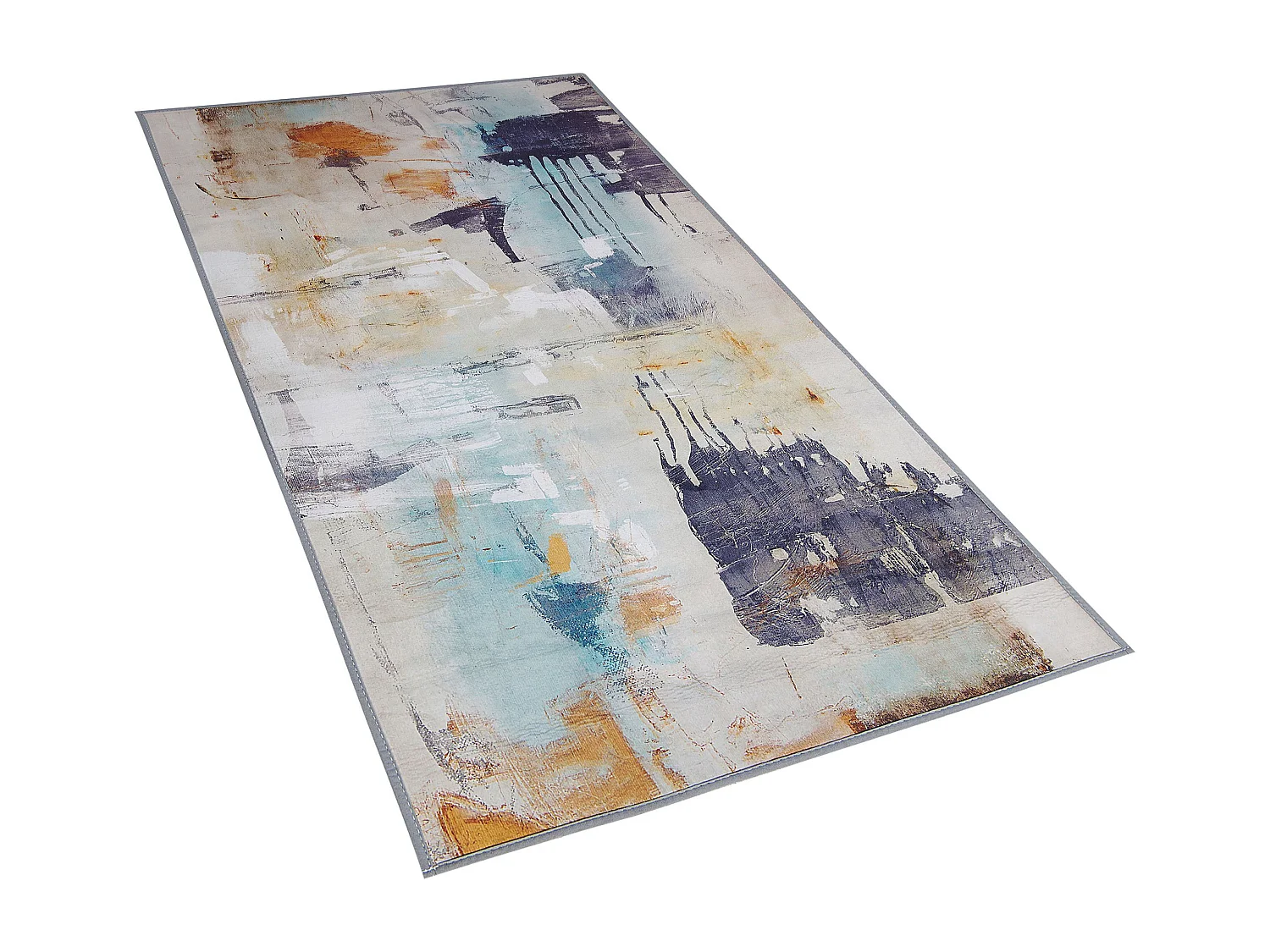 Teppich bunt 80 x 150 cm Kurzflor ADAPAZARI