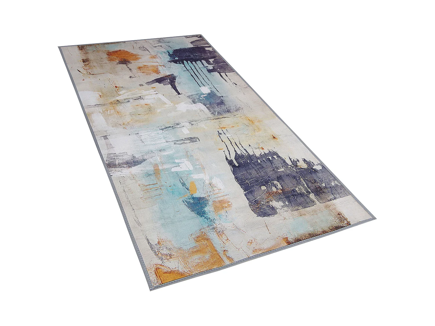 Teppich bunt 80 x 150 cm Kurzflor ADAPAZARI