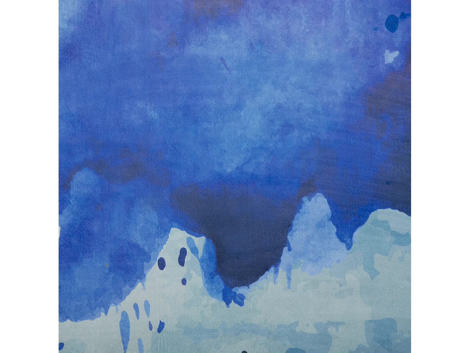 Tapis avec tache encre bleu 160 x 230 cm ODALAR