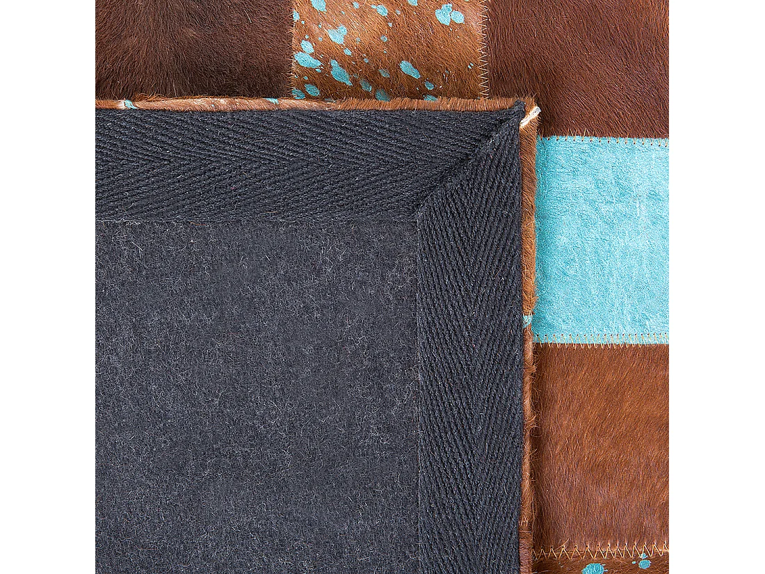 Tapis ALIAGA Marron 160 x 230 cm Cuir