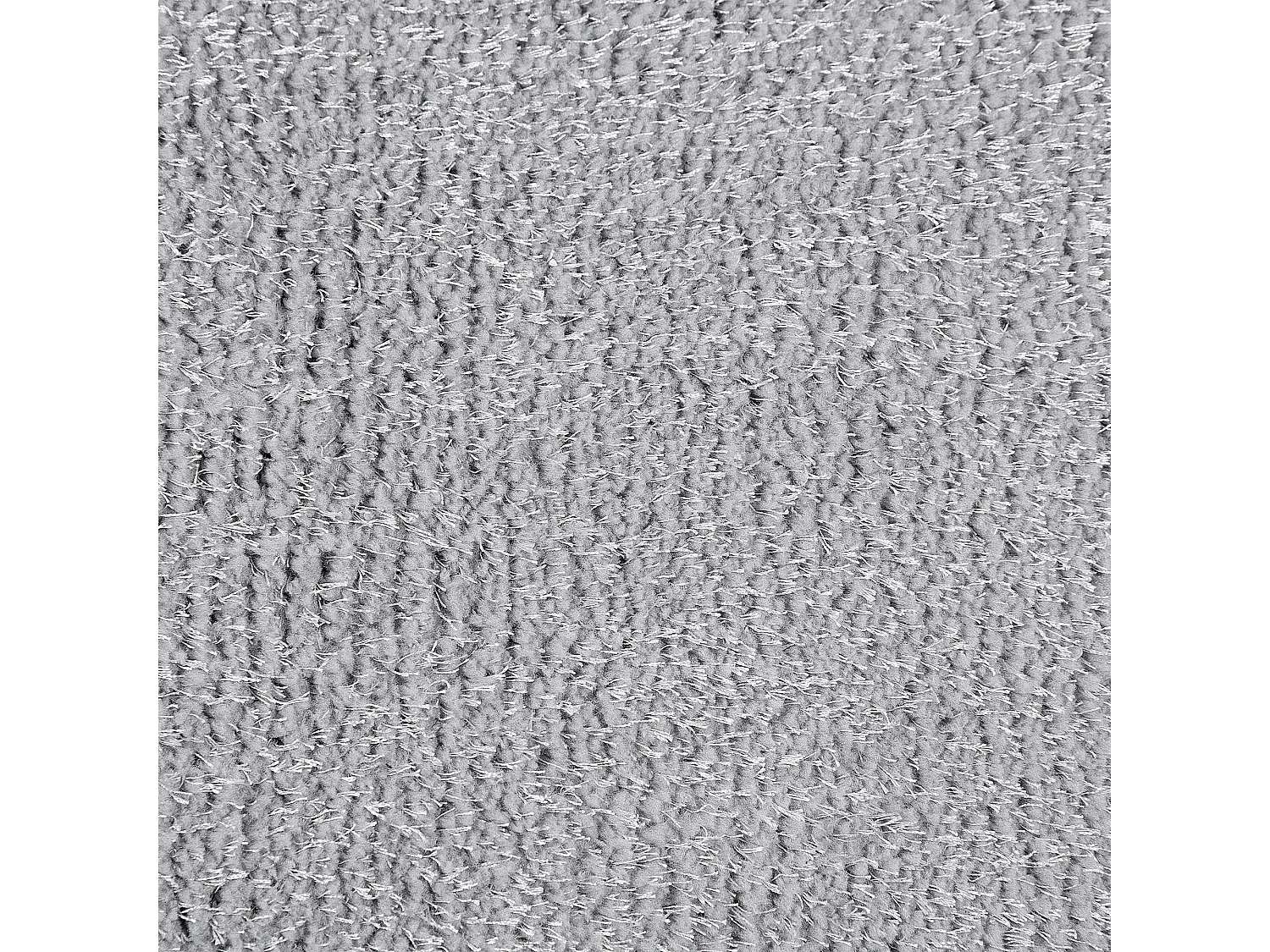 Shaggy Rug DEMRE Light Grey 140 x 200 cm