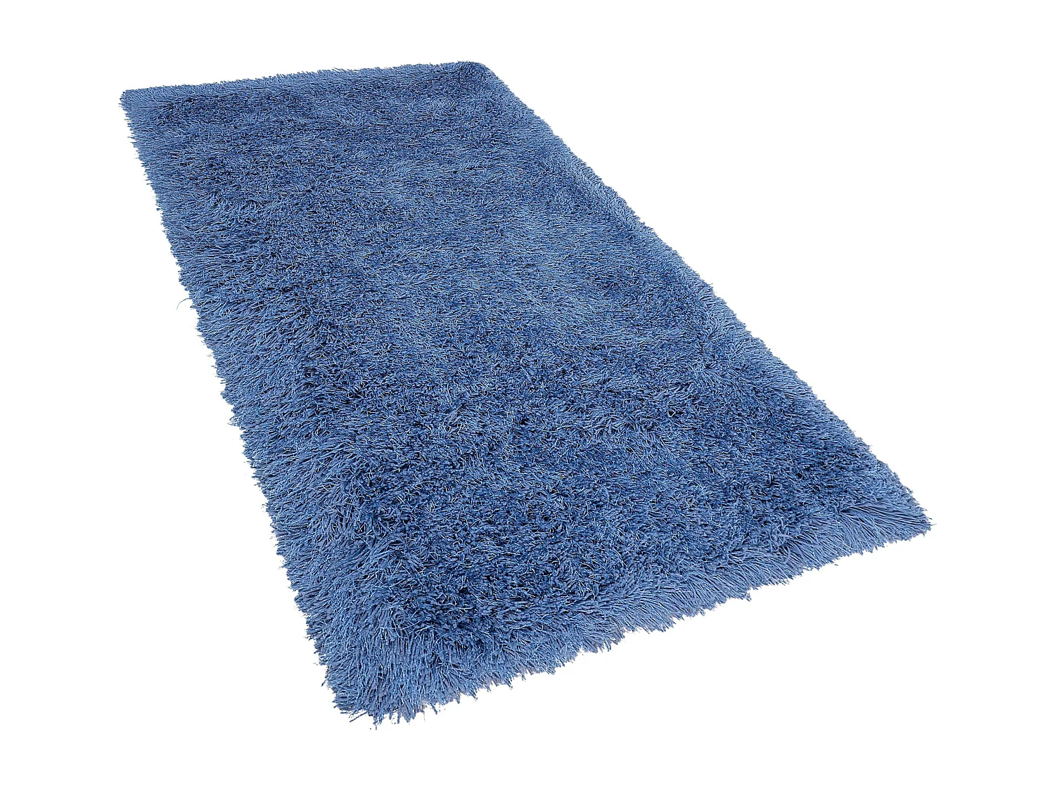 Tapis à poils longs CIDE Bleu 80 x 150 cm