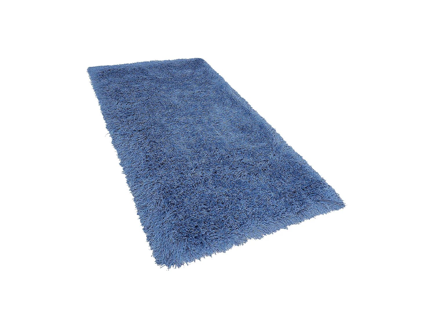 Tapis à poils longs CIDE Bleu 80 x 150 cm