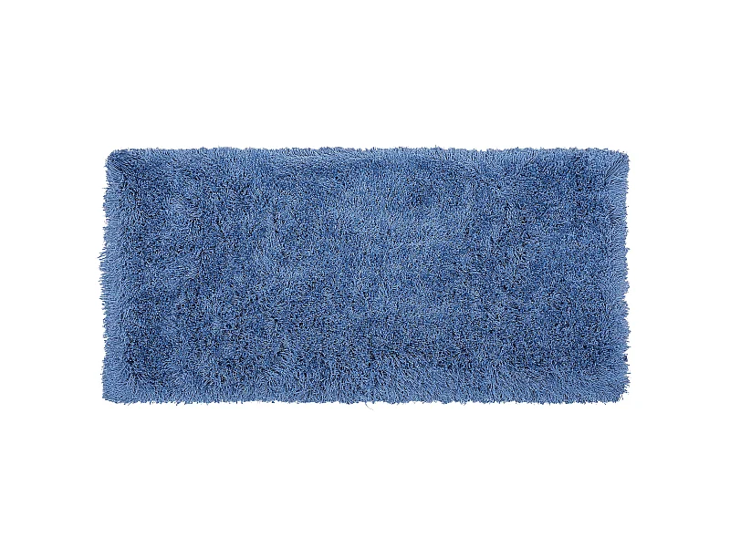 Tapis à poils longs CIDE Bleu 80 x 150 cm