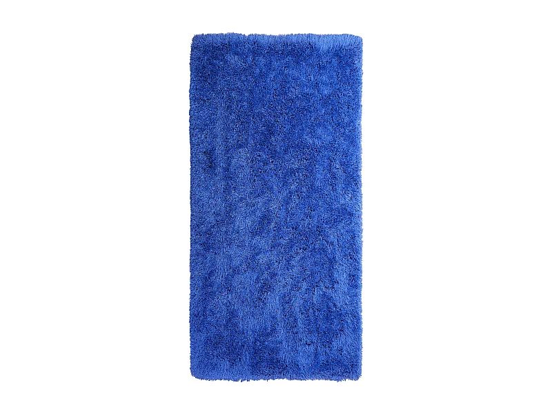 Dywan shaggy 80 x 150 cm niebieski CIDE