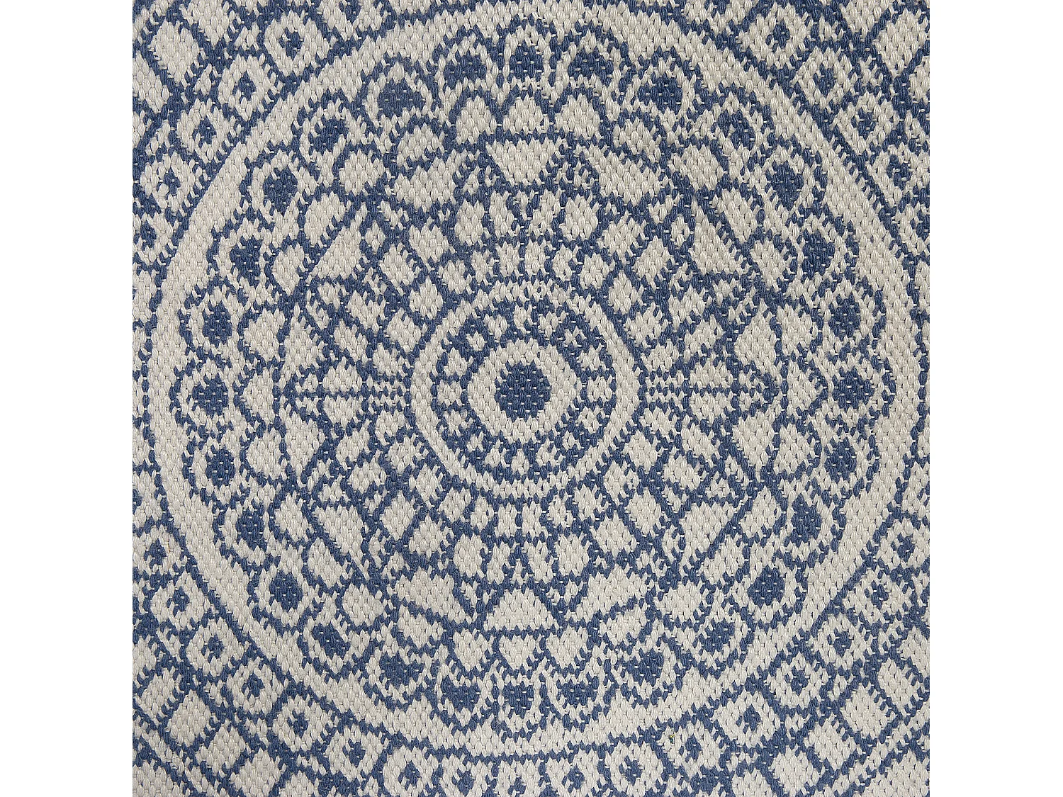 Tapis d'extérieur YALAK Bleu ø 140 cm Réversible