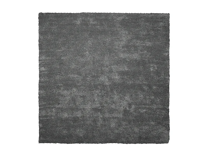 Tappeto shaggy grigio scuro 200 x 200 cm DEMRE