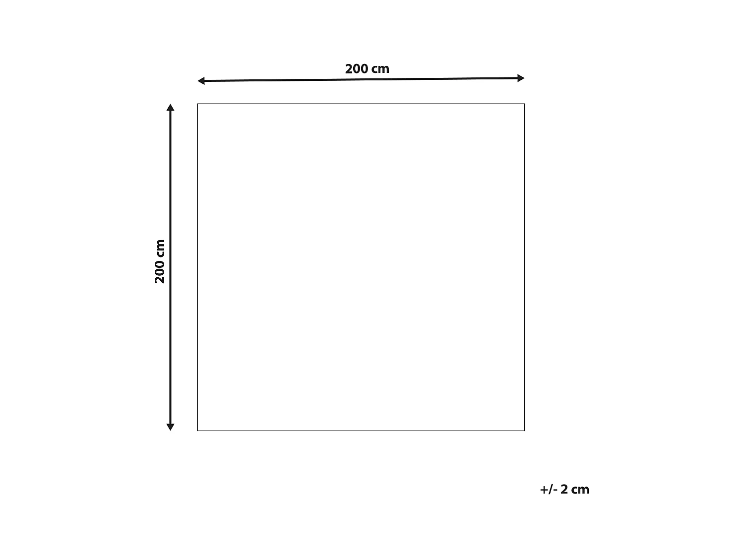 Dywan shaggy 200 x 200 cm ciemnoszary DEMRE