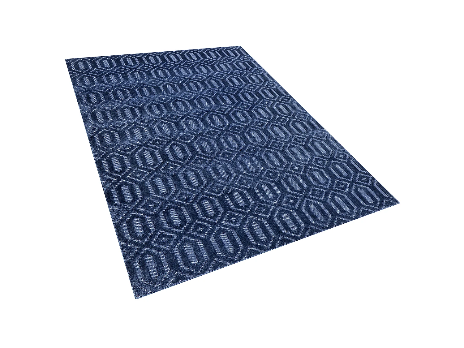 Tapis ADATEPE Bleu marine 160 x 230 cm Soie artificielle