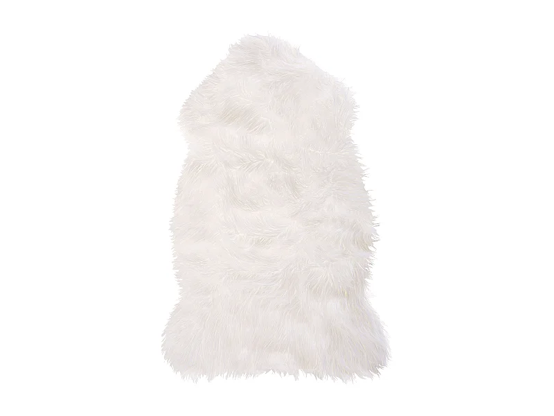 Sztuczna skóra owcza biała MUNGO
