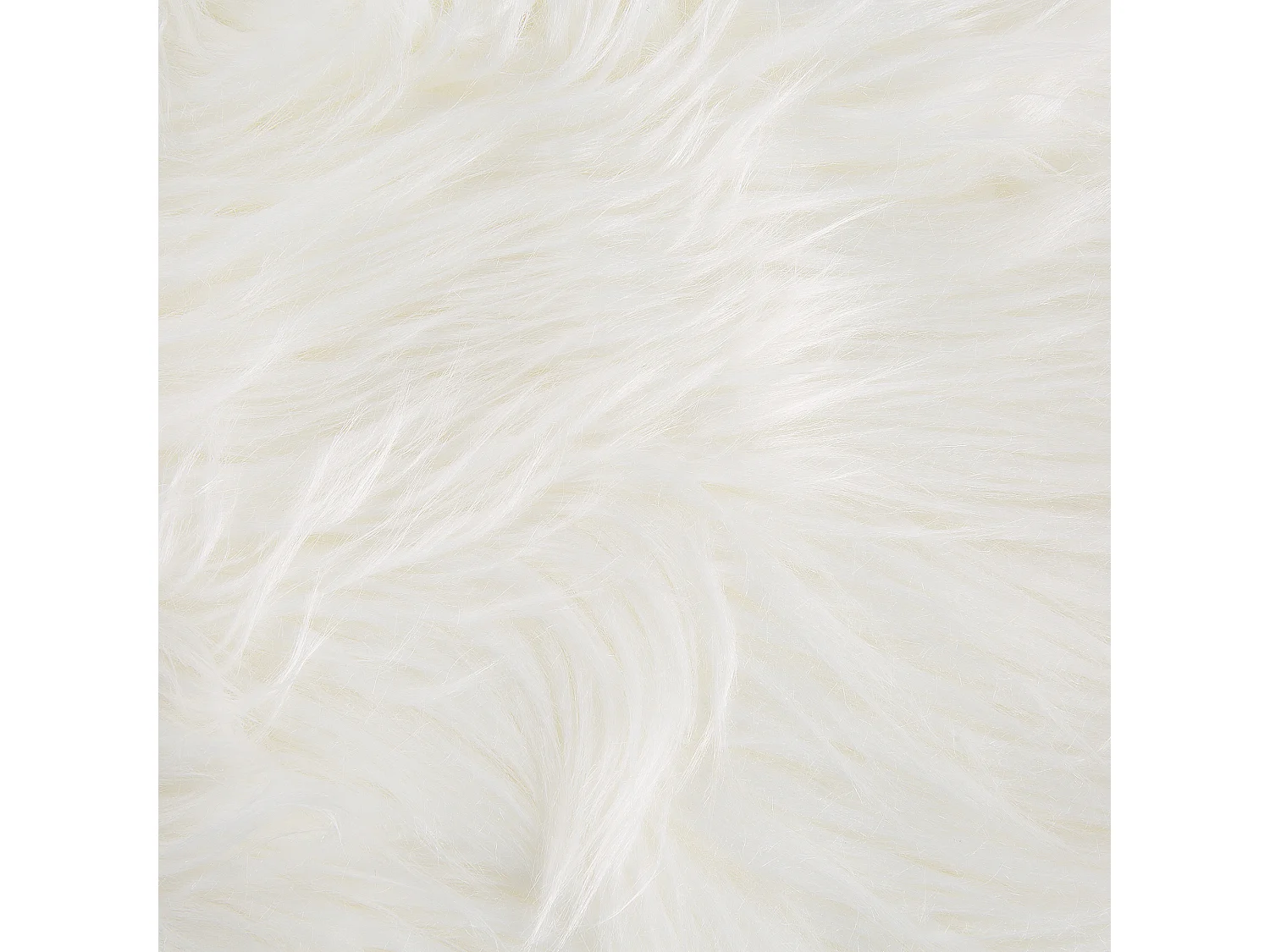 Tapis en fausse fourrure MUNGO Blanc 53 x 88 cm