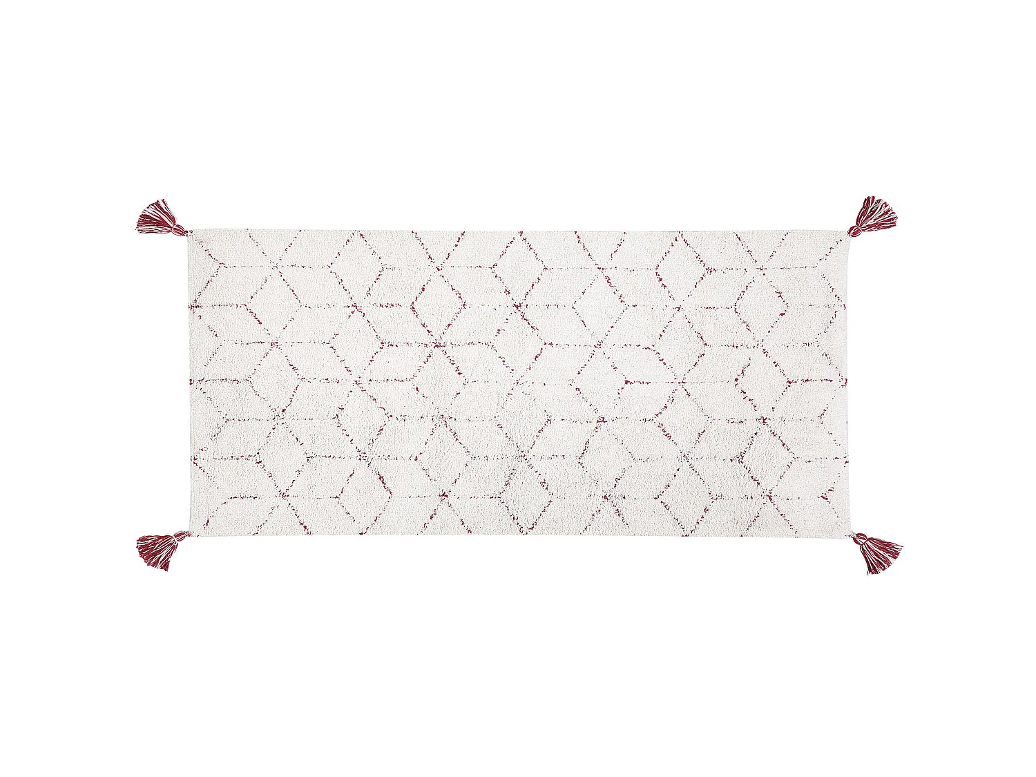 Tapis blanc 80 x 150 cm SAKARYA
