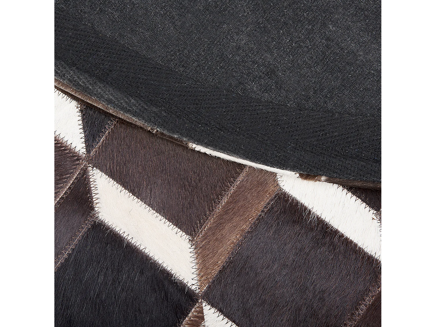 Tapis ALPKOY Marron ø 140 cm Cuir