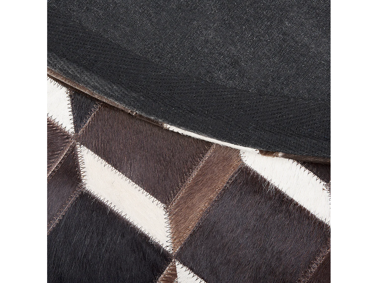 Tapis ALPKOY Marron ø 140 cm Cuir