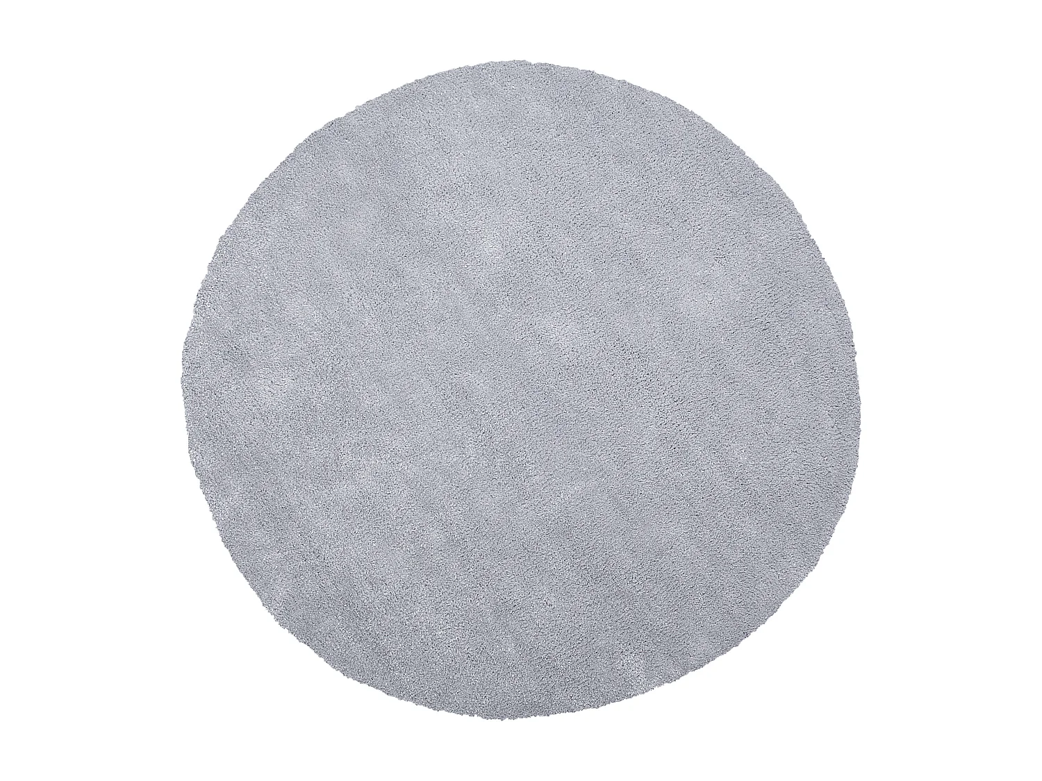 Vloerkleed polyester lichtgrijs ⌀ 140 cm DEMRE