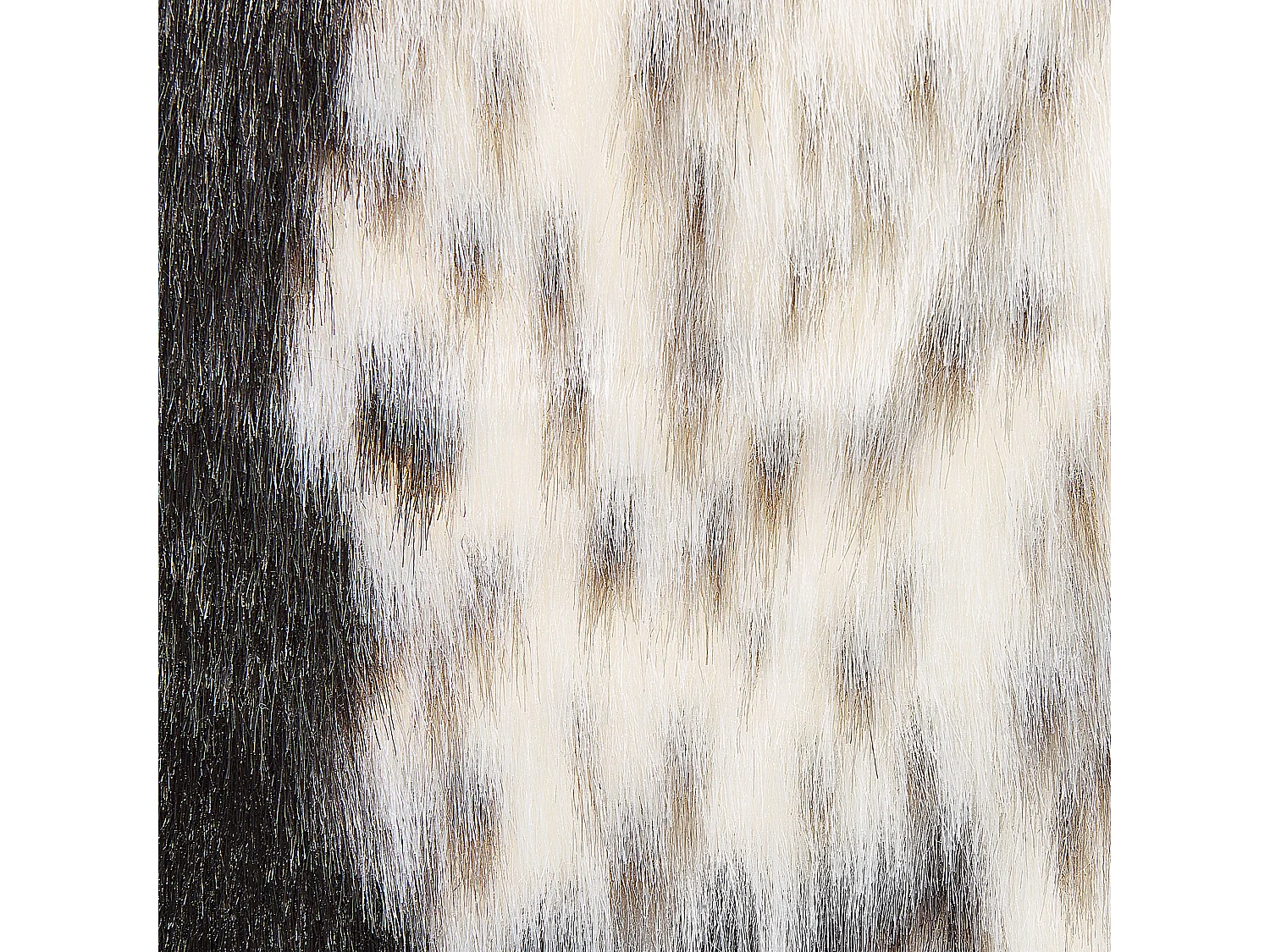 Vloerkleed koeienprint wit/zwart 90 x 60 cm NAMBUNG