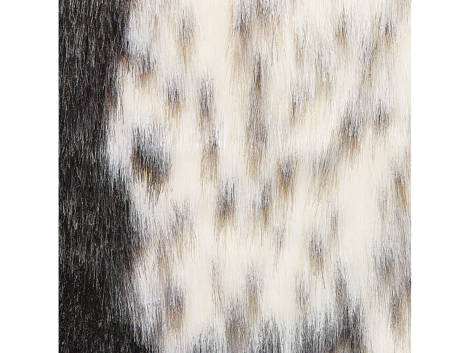 Vloerkleed koeienprint wit/zwart 90 x 60 cm NAMBUNG