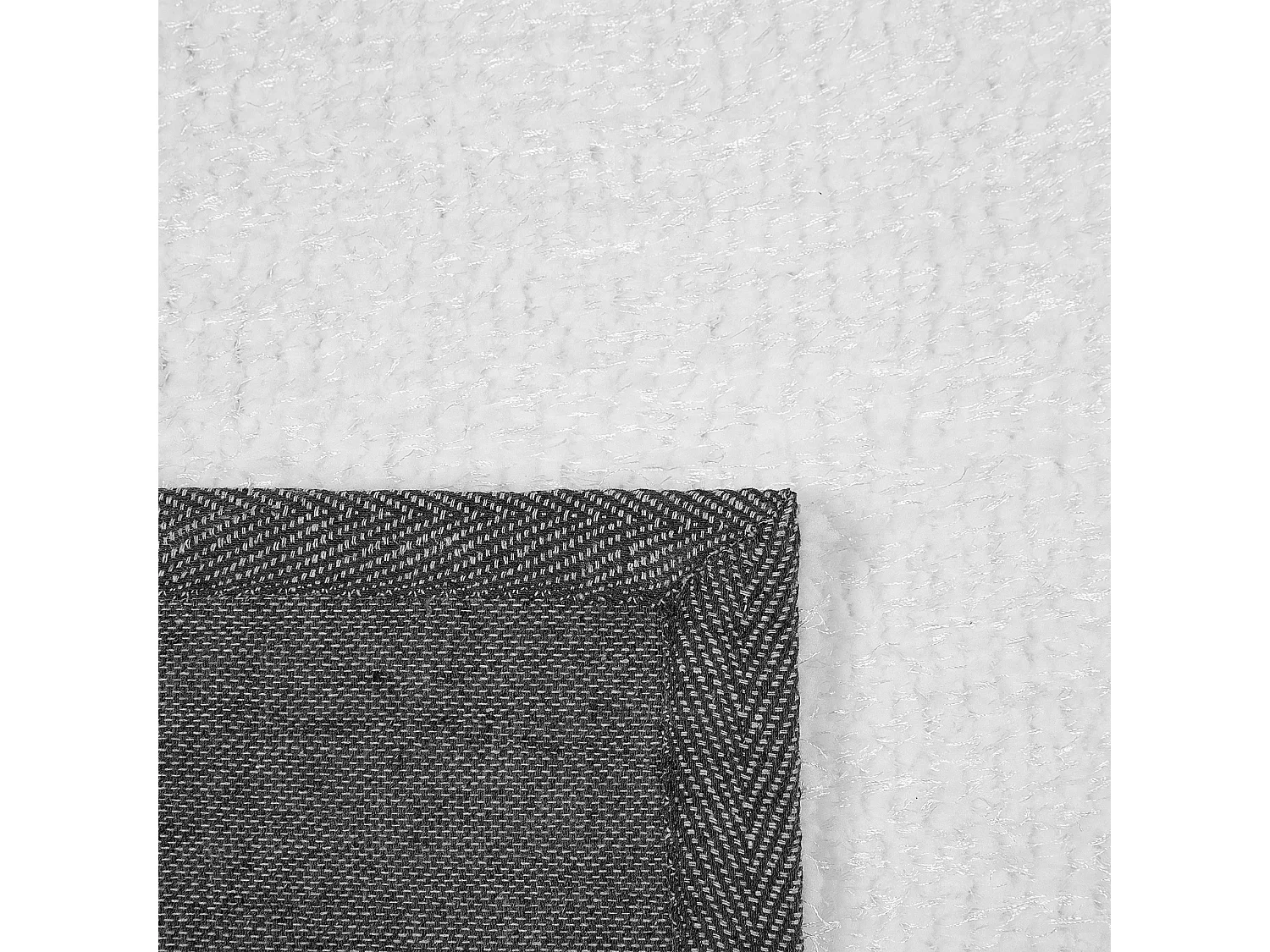 Tapis à poils longs DEMRE Blanc 200 x 300 cm