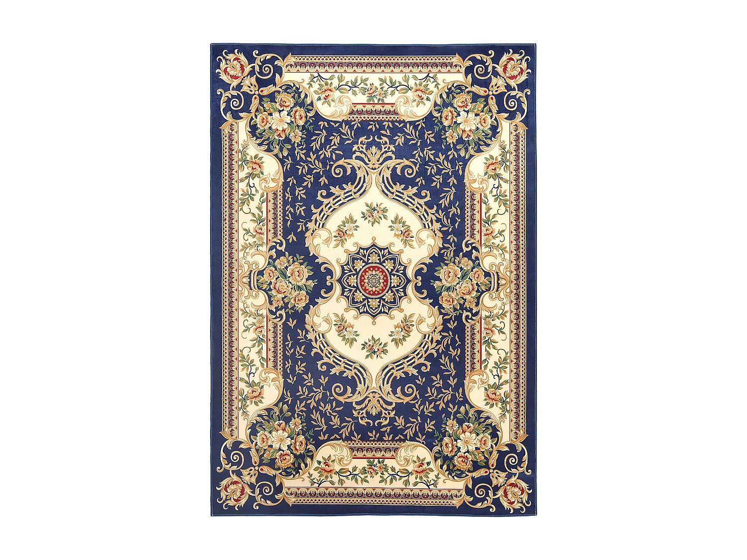Tapis GAZIANTEP Bleu foncé 140 x 200 cm