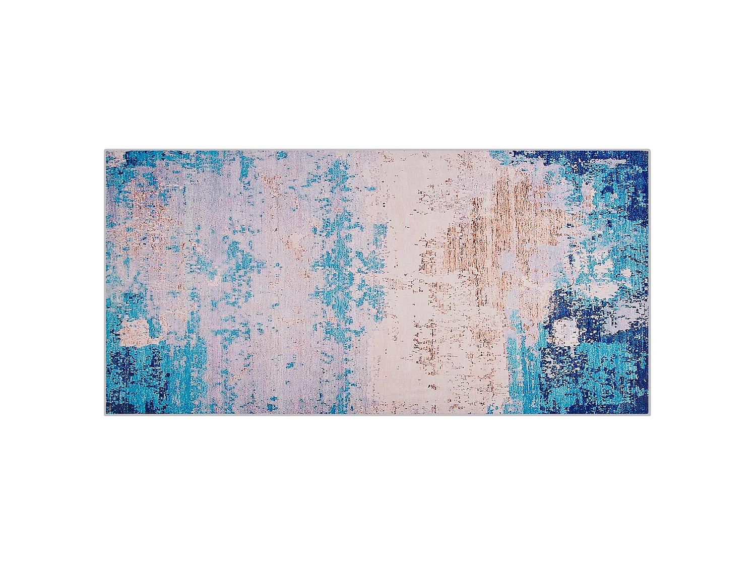 Tapis bleu 80 x 150 cm INEGOL