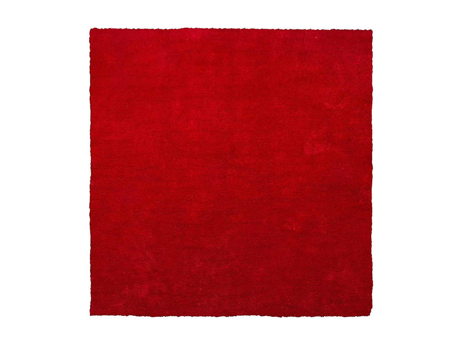 Tapis à poils longs DEMRE Rouge 200 x 200 cm
