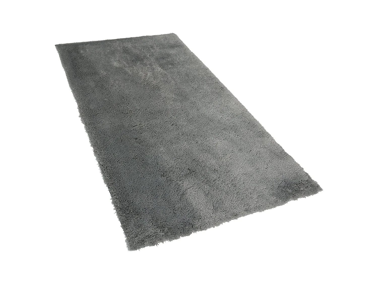 Vloerkleed polyester lichtgrijs 80 x 150 cm EVREN